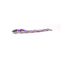 Bonze Lure Skirt COLOUR 09 PURPLE/SILVER BS7 Length 280mm neck up to 25mm