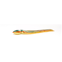 Bonze Lure Skirt COLOUR 12 GREEN/GOLD Length 280mm neck up to 25mm