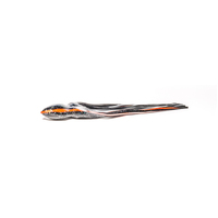 Bonze Lure Skirt COLOUR 15 BLACK/RED STRIPES BS7 Length 280mm neck up to 25mm