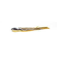 Bonze Lure Skirt COLOUR 19 BLACK/GOLD BS7 Length 280mm neck up to 25mm