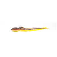 Bonze Lure Skirt COLOUR 29 BROWN/YELLOW Length 280mm neck up to 25mm