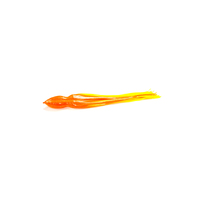 Bonze Lure Skirt COLOUR 30 ORANGE/YELLOW BS7 Length 280mm neck up to 25mm