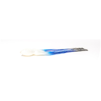 Bonze Lure Skirt COLOUR 06 WHITE/BLUE/BLACK BS7 Length 280mm neck up to 25mm