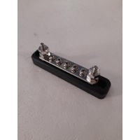 5 Screw Bus Bar 100A 107mm Long