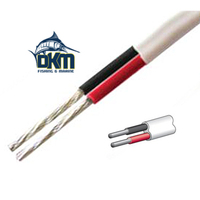 Twin White Sheath Cable 2.5mm (CAB TW2.5WS) per meter