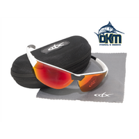 CDX Sunglasses Bifocal WHITE - BLACK - RED REVO +2 LENSE