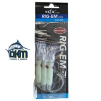 CDX LURES RIG-EM 9CM SQUID 9CM LUMO