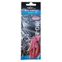 CDX LURES SINGLE TAILS 7CM PINK