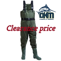 Kilwell Chest Wader Olive Cleat Sole US 11