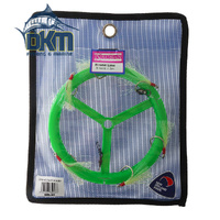 Drone line with leader holder and mesh pouch 6 hooks