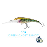 Nomad DTX Minnow 120mm Floating 35g Ghost Green Bandit Lure