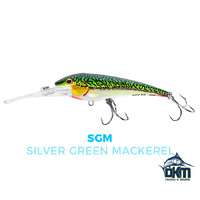 Nomad Design DTX Minnow 85mm Floating Silver Green Mackerel