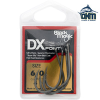 Black Magic DX Point Hooks 6/0 PK4