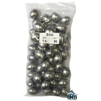 Egg Sinker Bulk Pack - 1.5oz (50 per pack)