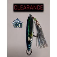 Pro Hunter Fanky Lure Jig 60g Blue Silver