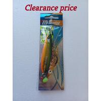 Pro Hunter Fanky Jig Lure 80g Green Orange 95g CLEARANCE