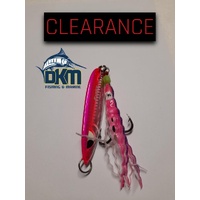 Pro Hunter Fanky Jig Lure 80g Pink Silver