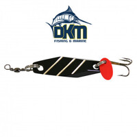 FISHFIGHTER HEX WOBBLER 7GM MOUNTED ZEBRA