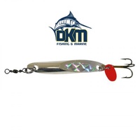 Fishfighter Slender Jig 42gm Prism Tape Silver