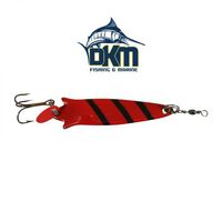 Fishfighter Toby 10gm Mounted Red/Black/Zebra
