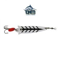 Fishfighter Toby 10gm Mounted White Herringbone