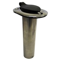 Premium Stainless Steel Straight Rod Holder