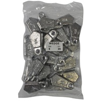 Wedge Sinker Bulk Pack 6oz (20 per pack)