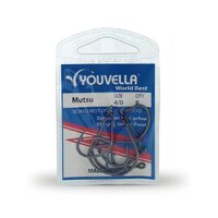 Youvella Mutsu 4/0 Hooks (8 per pack)