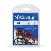 Youvella Soi 1/0 Hooks (10 per pack)
