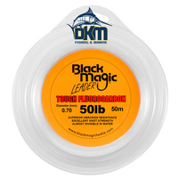Black Magic Tough Fluorocarbon Leader 50lb