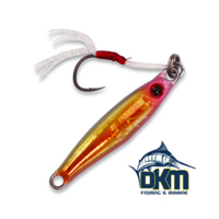 OCEAN ANGLER FLEA MICRO JIG ORANGE 14G