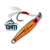 OCEAN ANGLER FLEA MICRO JIG ORANGE 21G