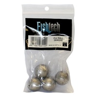 Fishtech Ball Sinkers 2oz (4 per pack)