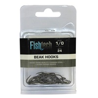 Fishtech Beak Hooks 1/0 (24 per pack)