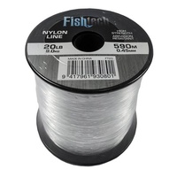 Fishtech 1/4 Pound Nylon Spool 20lb 590m