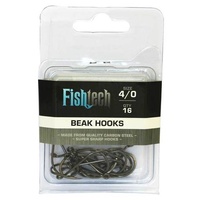 Fishtech Beak Hooks 4/0 (16 per pack)