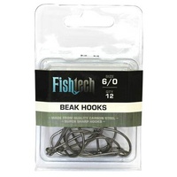 Fishtech Beak Hooks 6/0 (12 per pack)
