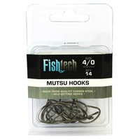 Fishtech Mutsu Hooks 4/0 (14 per pack)