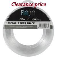 Fishtech Hi Tensile Leader 80lb 100m