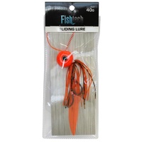 Fishtech 40g Slippery Slider Lure - Orange