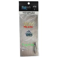 Fishtech Sabiki Rig Super Flash #10 & 1/2oz Reef Sinker
