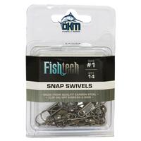 Fishtech #1 Snap Swivels (14 per pack)