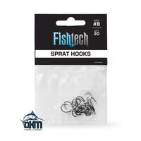 Fishtech #8 Sprat Hooks (20 per pack)