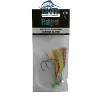 Fishtech 7/0 Mutsu Economy Flasher Rig - Sunrise Slayer