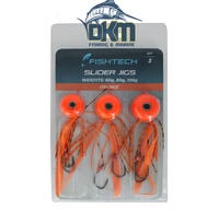 Fishtech Slider Jig Value Pack - Orange