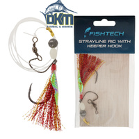 Fishtech Strayline Rig with Keeper Hook 4/0