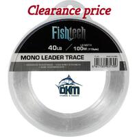 Fishtech Hi Tensile Leader 40lb 100m