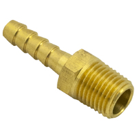 Moeller Adapter 3/8" Barbed Hose Tail 1/4" NPT