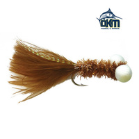 Black Magic Brown Booby Fly Hook Size B06 pk10
