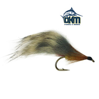 Black Magic Yellow Rabbit Fly Series A Hook size A06 pk10